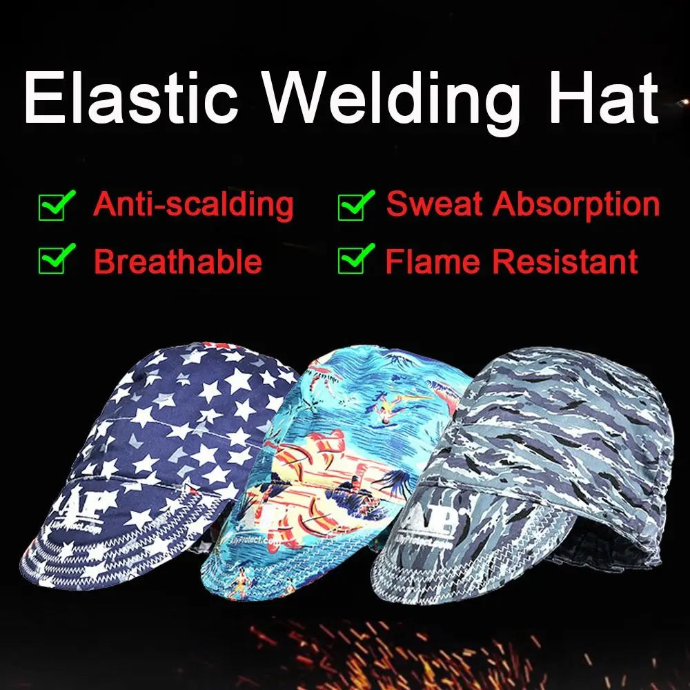 Breathable Welding Cap – Anti-Scalding & Sweat-Wicking”