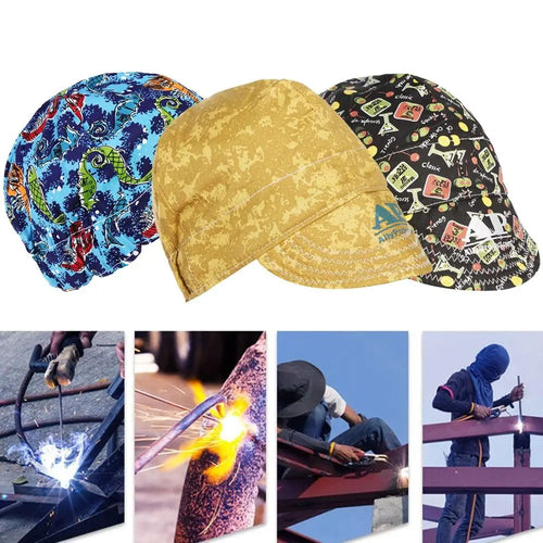 Flame-Resistant Welding Cap – Elastic Fit